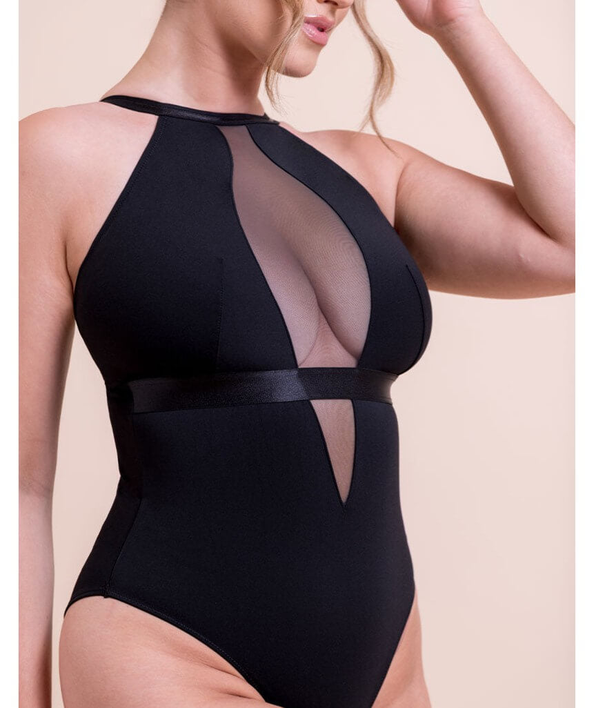 Scantilly Swerve Wire-free Bodysuit - Black