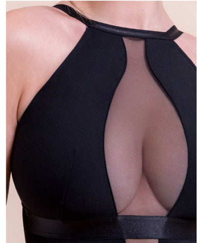Scantilly Swerve Wire-free Bodysuit - Black