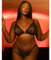 Scantilly Voltage Deep Plunge Bra - Black Bras