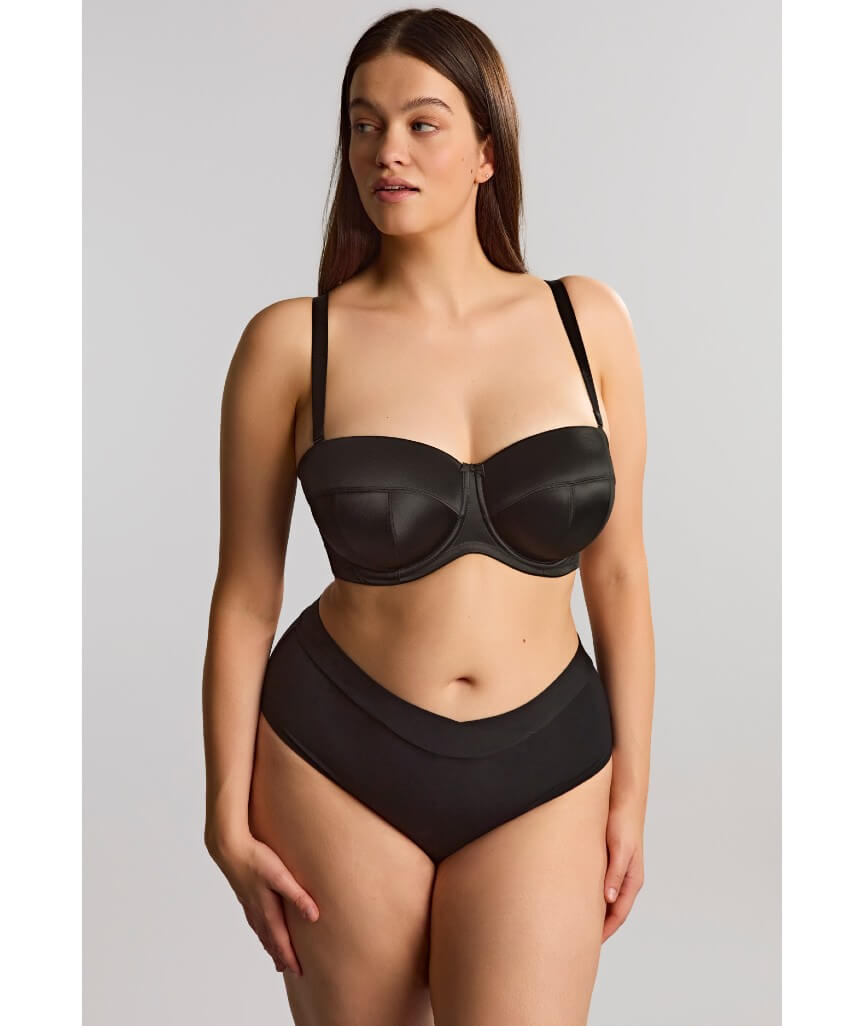 Sculptresse Dana Strapless Underwired Bra - Black