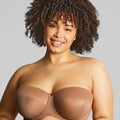 Sculptresse Dana Strapless Underwired Bra - Caramel
