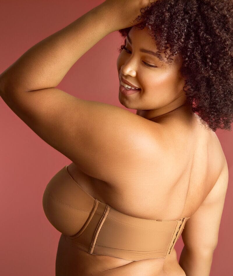 Sculptresse Dana Strapless Underwired Bra - Caramel Bras 
