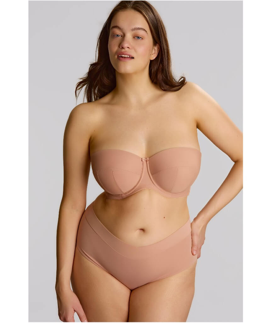 Sculptresse Dana Strapless Underwired Bra - Hazel