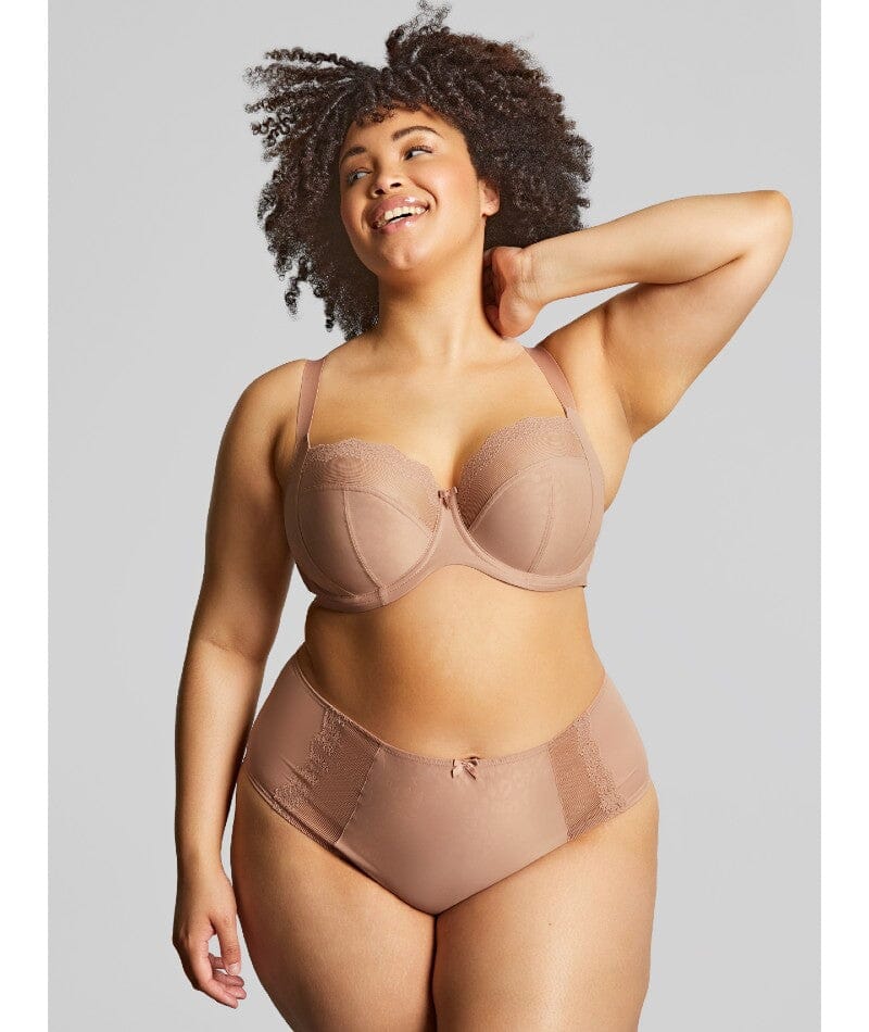 Sculptresse Esme Underwired Balconnet Bra - Mocha Animal Bras 