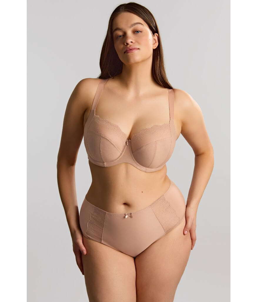 Sculptresse Esme Underwired Balconnet Bra - Mocha Animal