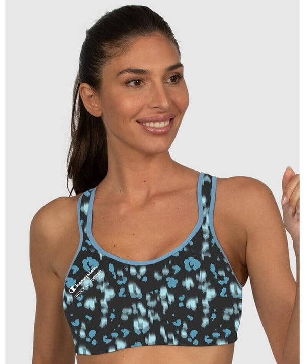 Shock Absorber Active Multisport Wirefree Support Bra Allover Print