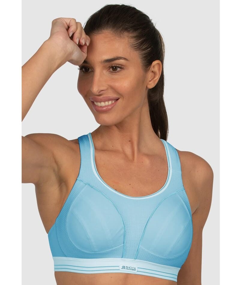 Shock Absorber Ultimate Run Wire-free Sports Bra - Light Blue