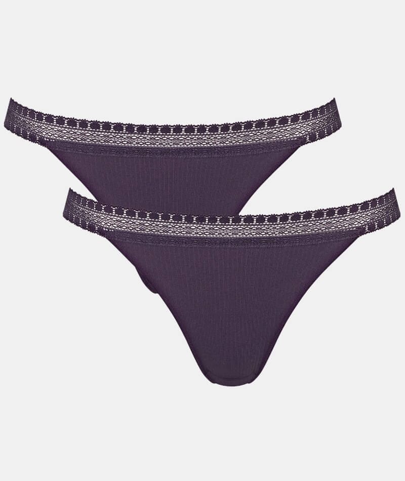 Sloggi Maxi Brief 2 Pack - Riviera/Cacao - Curvy