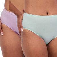 Sloggi Hikini 2 Pack Brief - Crocus/Opale