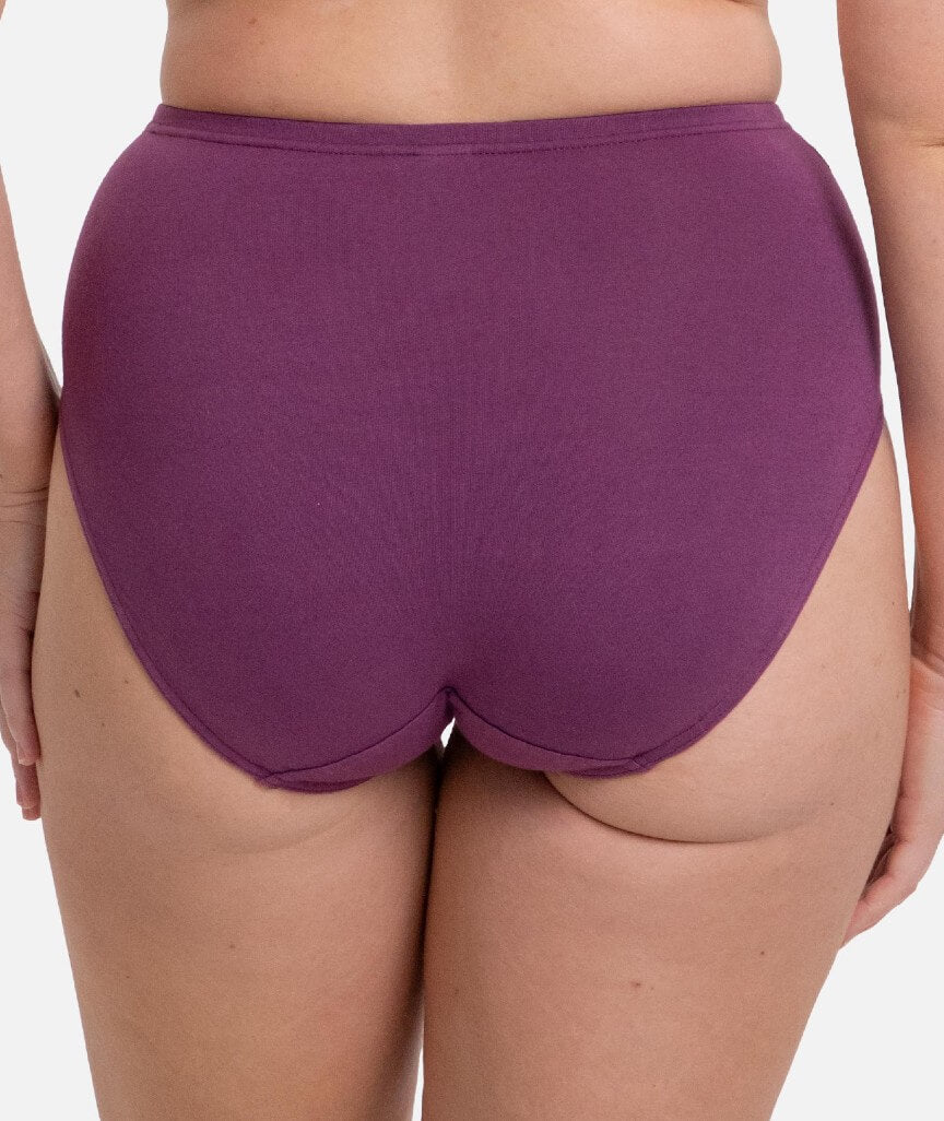 Sloggi Hikini 2 Pack Brief - Strawberry Cream/Flower Purple