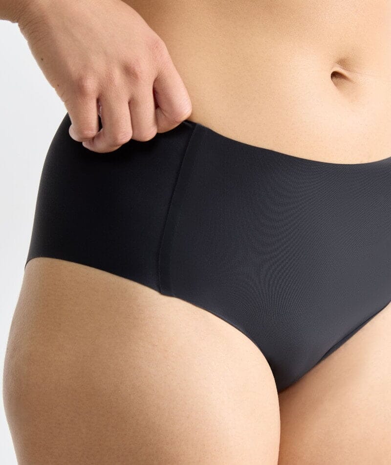 Sloggi ZERO Feel 2.0 High Waist Brief - Black Knickers