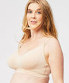 Cake Maternity Popping Candy Fuller Bust Seamless F-HH Cup Wire-free Nursing Bra - Nude Bras