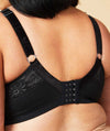 Sugar Candy Lux Fuller Bust Seamless F-HH Cup Wire-free Lounge Bra - Black Bras