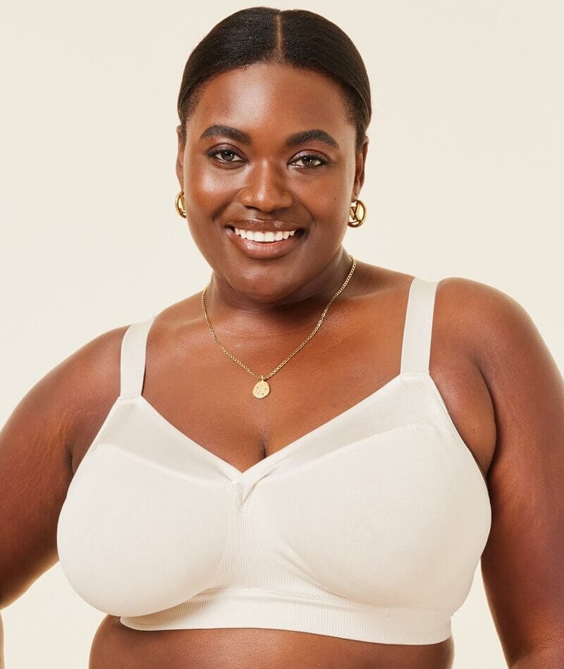 Sugar Candy Posh Wire-free Bralette - Stone Bras