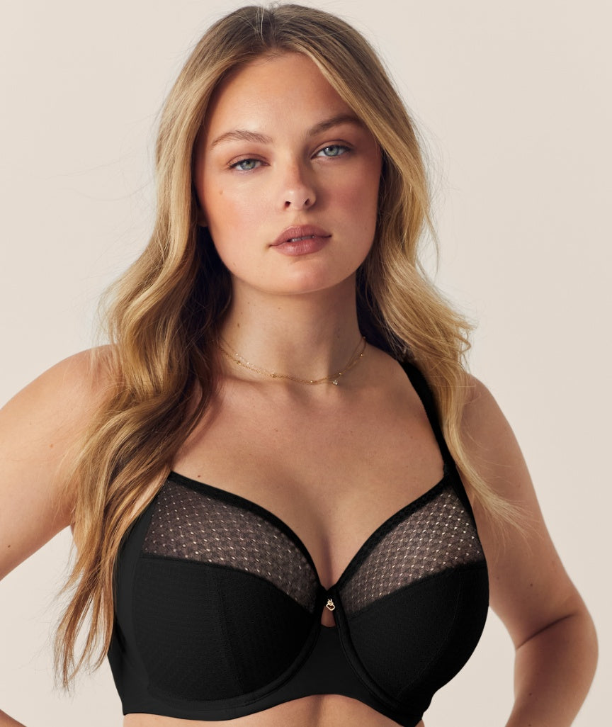 Fantasie Evolution Comfort Underwired Side Support Bra - Black