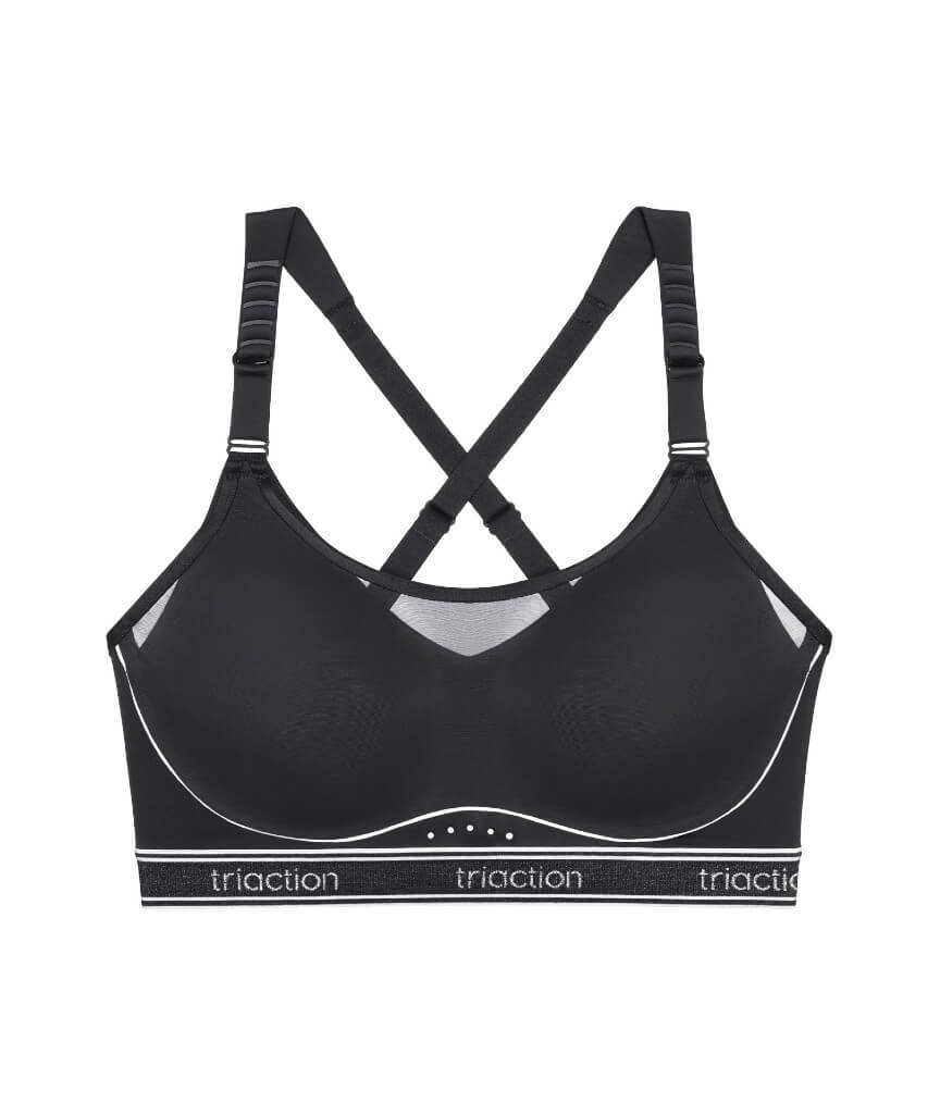 Triumph Triaction Cardio Air Wire-free Sports Bra - Black