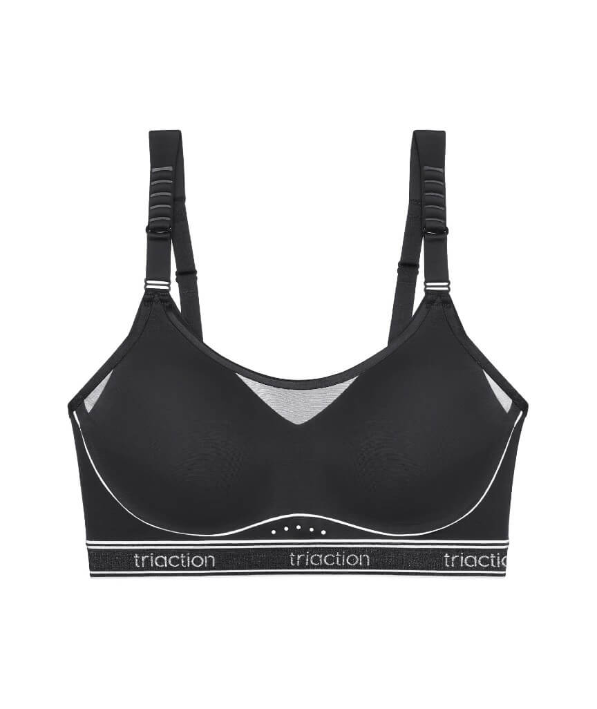 Triumph Triaction Cardio Air Wire-free Sports Bra - Black