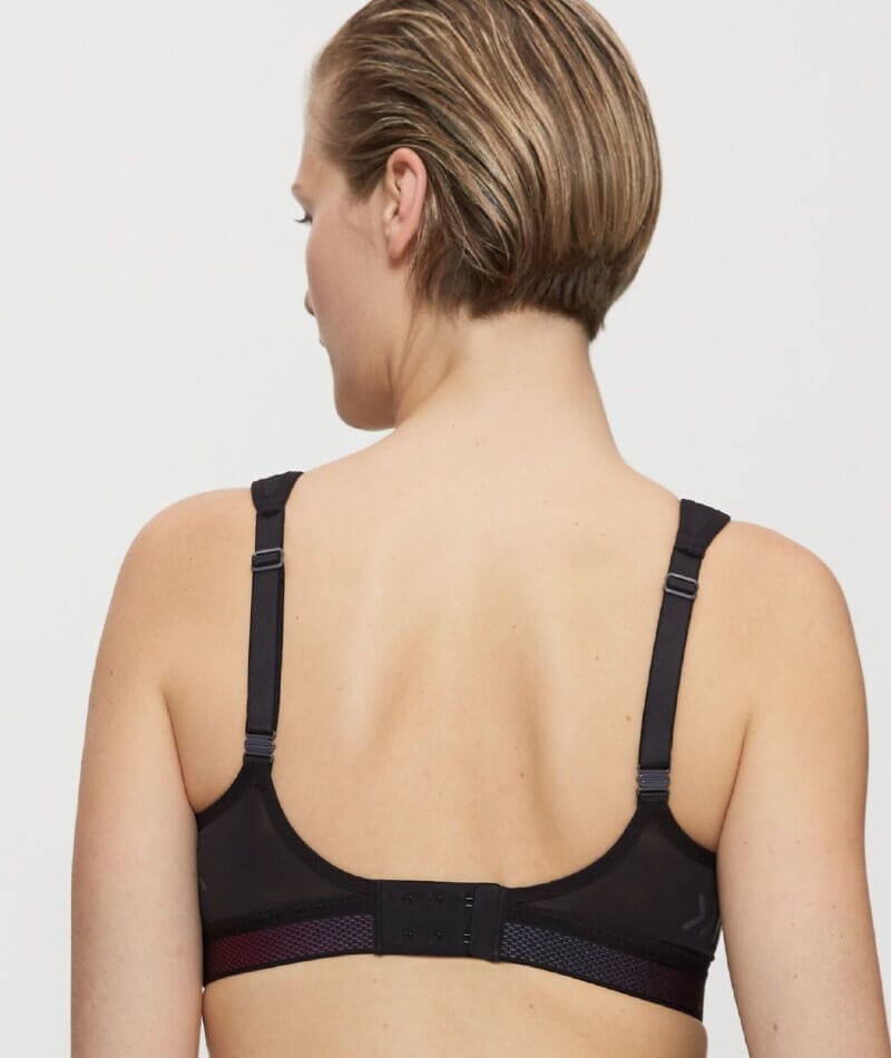 Triumph Triaction Cardio Flow Wire-free Sports Bra - Black Bras