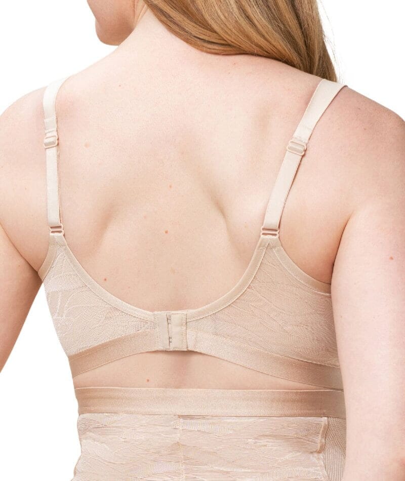 Golden Cup 680 Nude Wire Free Evenly Padded Plunge Bra 32AA