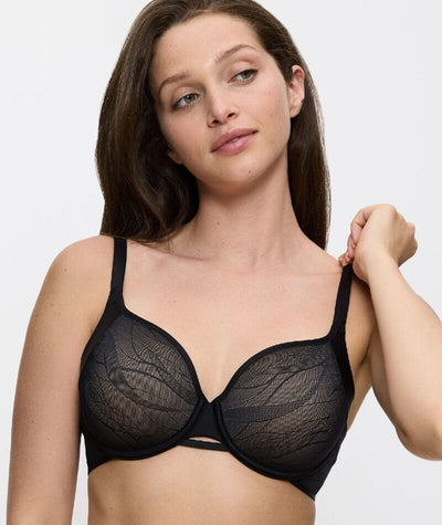Triumph Airy Sensation Spacer T-Shirt Bra - Black Bras