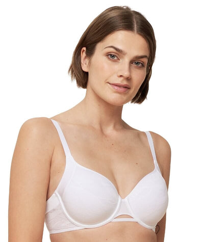 Triumph Airy Sensation Spacer T-Shirt Bra - White Bras