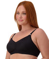 Triumph Amour Maternity Lace Padded Wire-free Bra - Black Bras