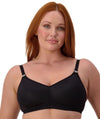 Triumph Amour Maternity Lace Padded Wire-free Bra - Black Bras