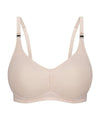 Triumph Amour Maternity Lace Padded Wire-free Bra - Nude Pink Bras