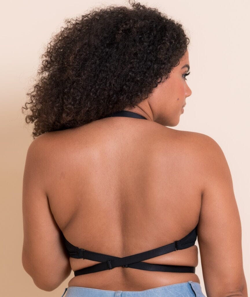 Curvy Kate Superhero Multiway Padded Plunge Bra - Black Bras 