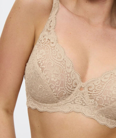 Triumph Amourette Balconette Underwire Non-Padded Bra - Skin Bras