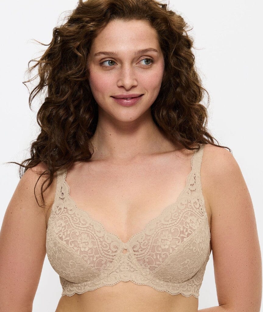 Triumph Amourette Balconette Underwire Non-Padded Bra - Skin Bras