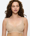 Triumph Amourette Balconette Underwire Non-Padded Bra - Skin Bras