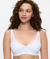Triumph Amourette Balconette Underwire Non-Padded Bra - White Bras