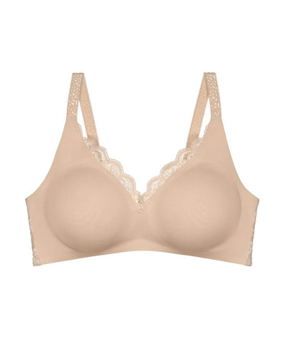 Triumph Amourette Wire-Free Minimizer Bra - Skin