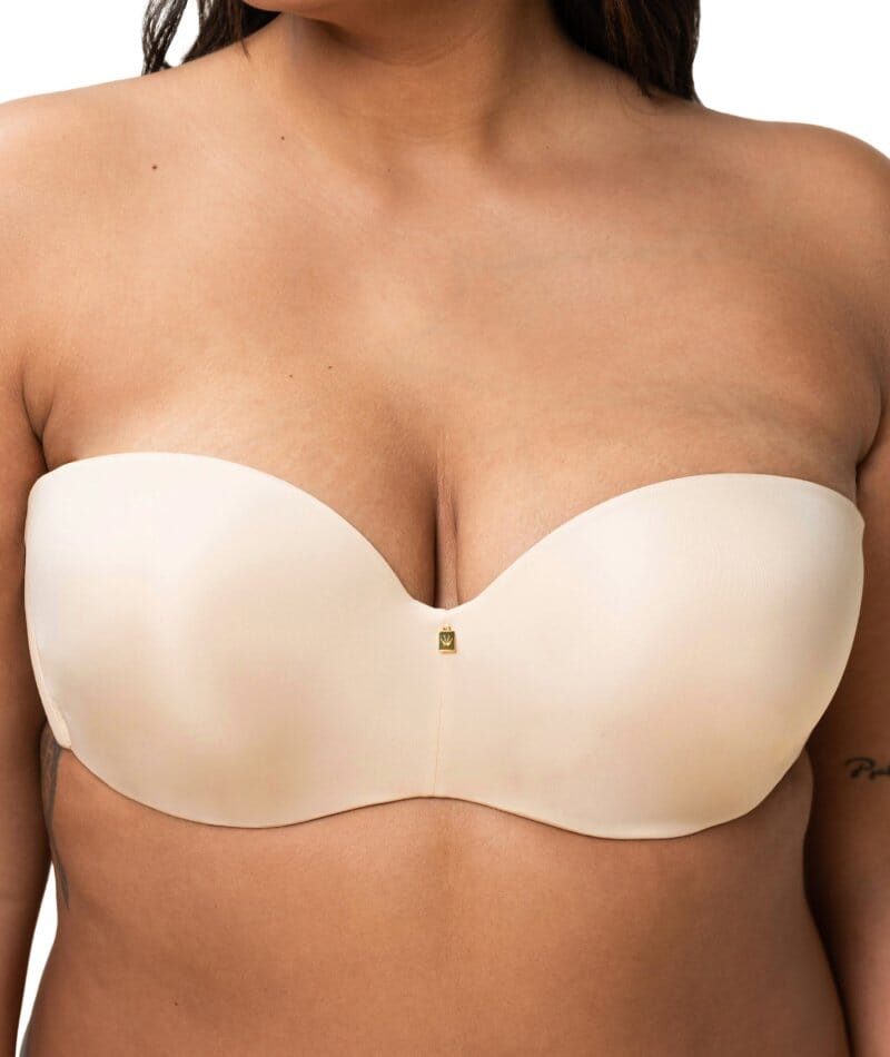 Body Sculpting Backless Strapless Bra - Nude - DDD