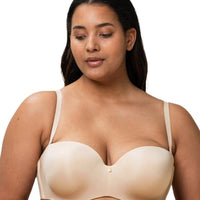 Triumph Body Make-Up Essentials Strapless Convertible Bra - Nude Beige