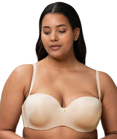 Triumph Body Make-Up Essentials Strapless Convertible Bra Nude Beige Bras