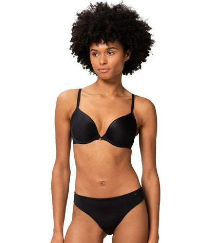 Triumph Body Make Up Essentials Underwire Push Up Bra Black Curvy Bras