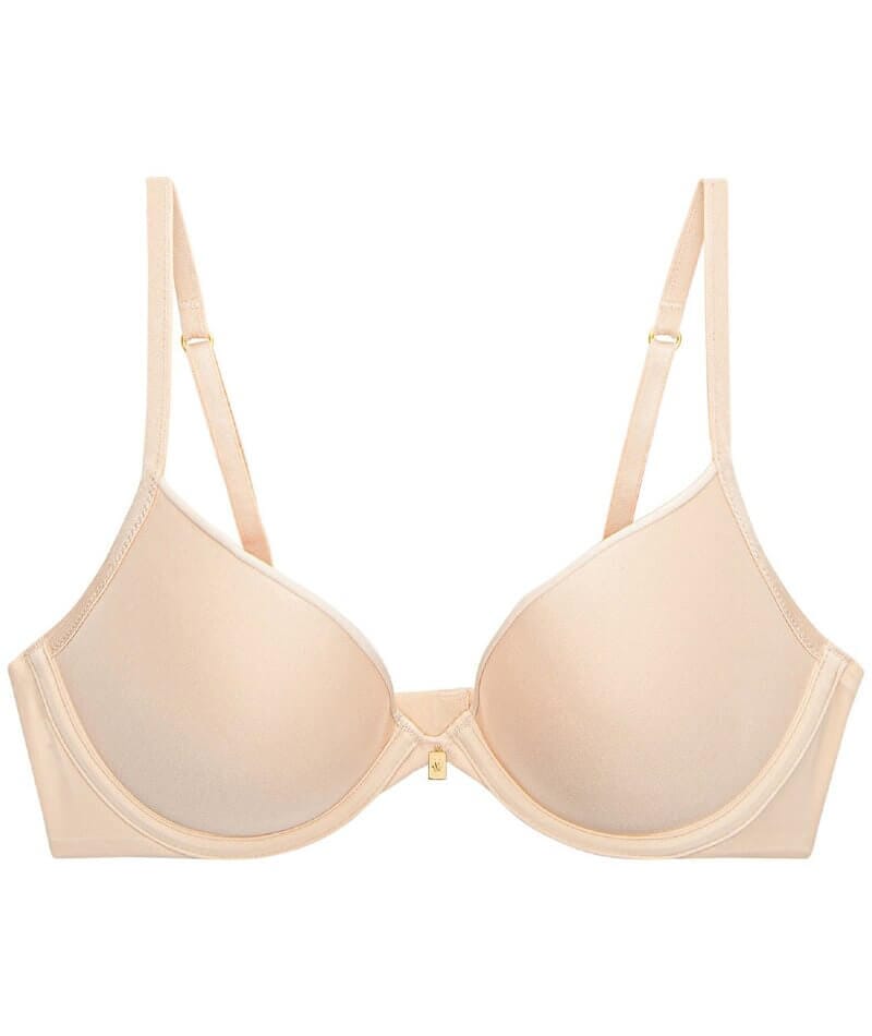 Ambrielle Everyday Bra Size 38C Full Coverage Beige Underwire Push Up  T-shirt