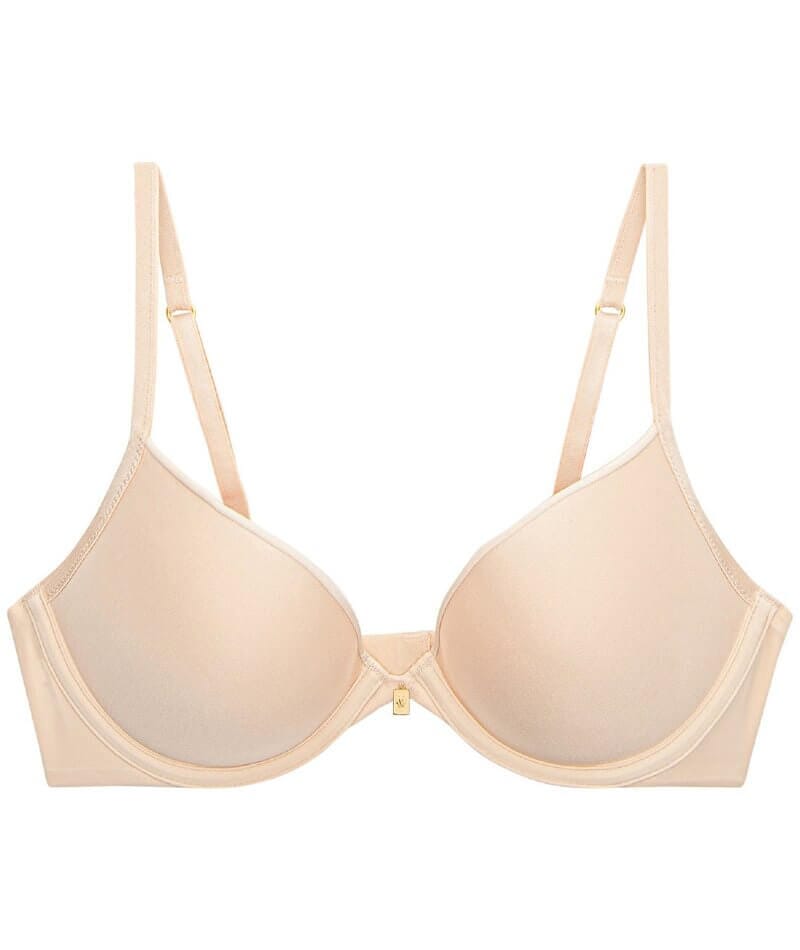 Buy online Beige Solid Push Up Bra from lingerie for Women by