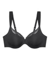 Triumph Body Make-up Illusion Cuvre Underwired Bra - Black Bras
