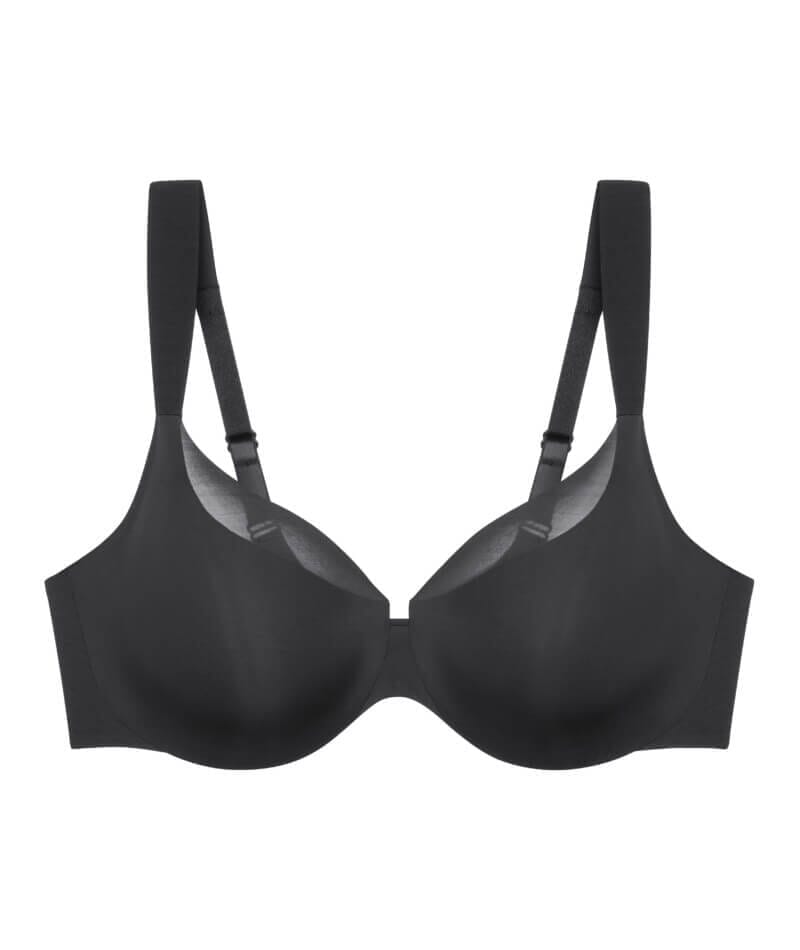 Triumph Body Make-up Illusion Cuvre Underwired Bra - Black Bras