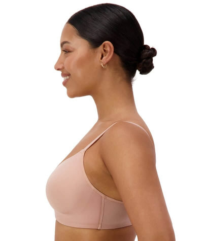 Triumph Body Make-up Smooth Wire-free Padded Bra - Blusher Beige Bras