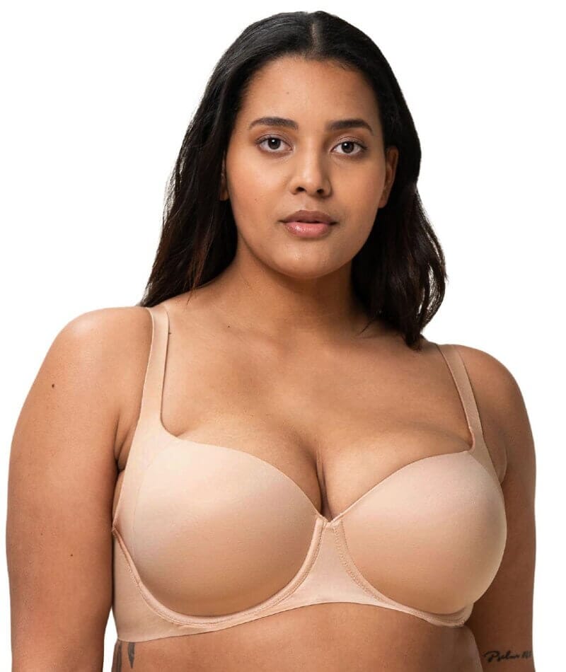 Triumph Body Make-up Soft Touch Padded Bra - Neutral Beige - Curvy