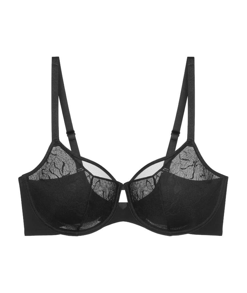 Triumph Comfort Contour Minimizer Bra - Black