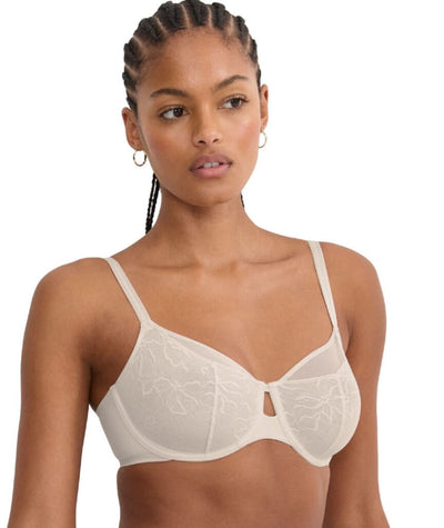 Triumph Comfort Contour Minimizer Bra - Nude Beige