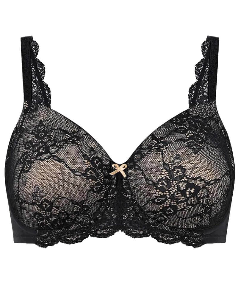Triumph Contouring Sensation Minimizer Bra - Black