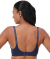 Triumph Embroidered Minimizer Bra - Deep Cobalt Bras