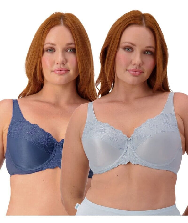 Blossom PLUS SIZE BRA COMBO 2 Women Full Coverage Non Padded Bra - Buy  Blossom PLUS SIZE BRA COMBO 2 Women Full Coverage Non Padded Bra Online at  Best Prices in India