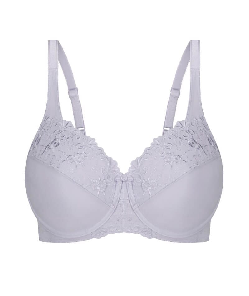Triumph Embroidered Minimiser Bra 2 Pack - Misty Lilac/Nuit Bras